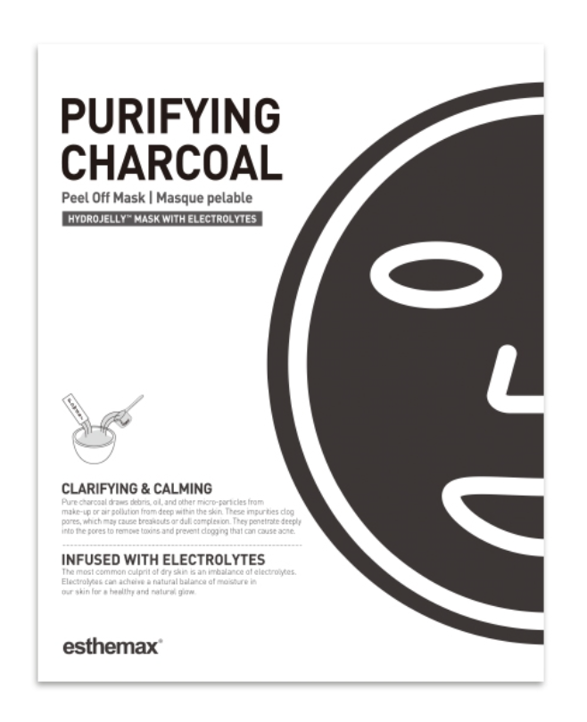 Esthemax™ Purifying Activated Charcoal Hydrojelly Mask Kit